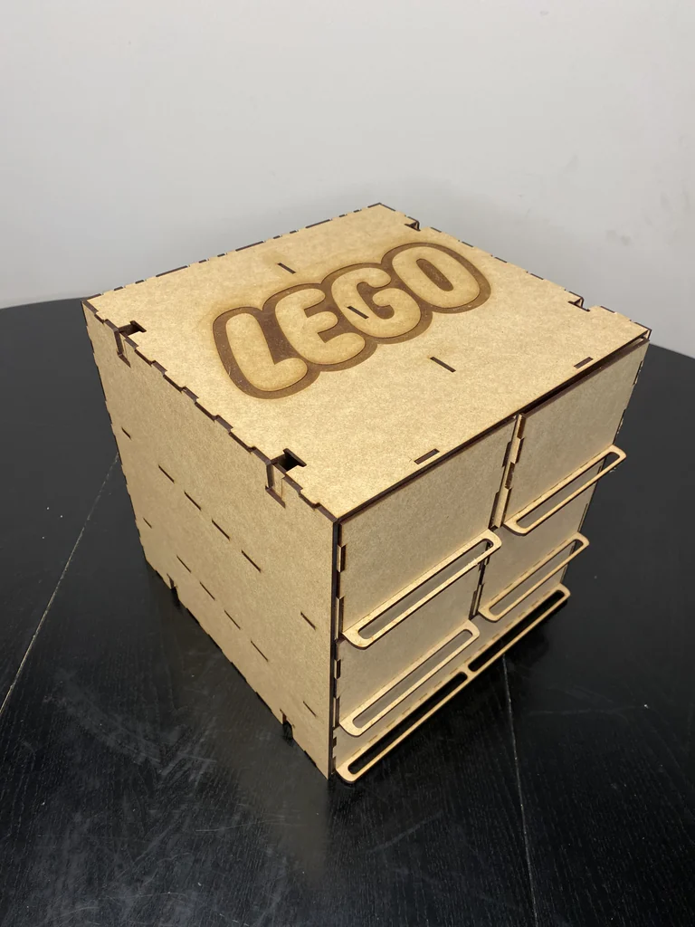 Caja modular para piezas LEGO